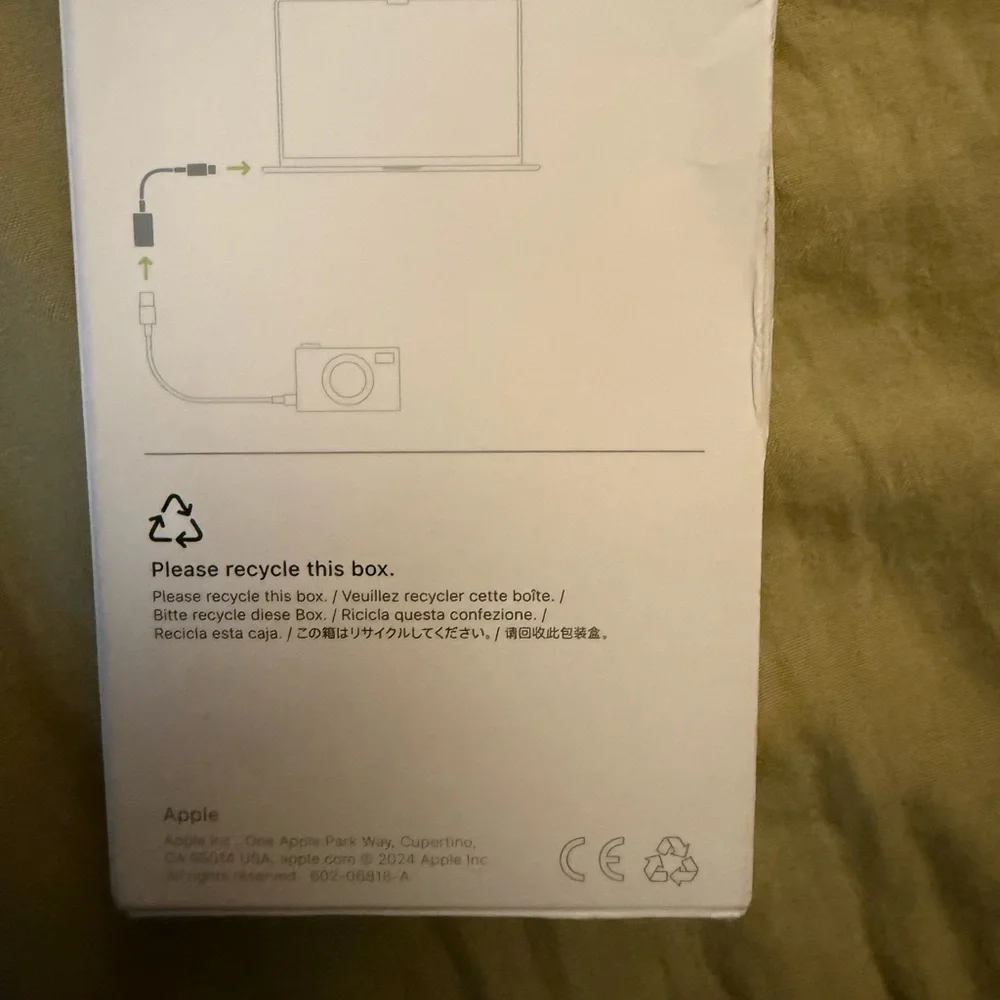 Apple USB-C to USB Adapter - Classic White